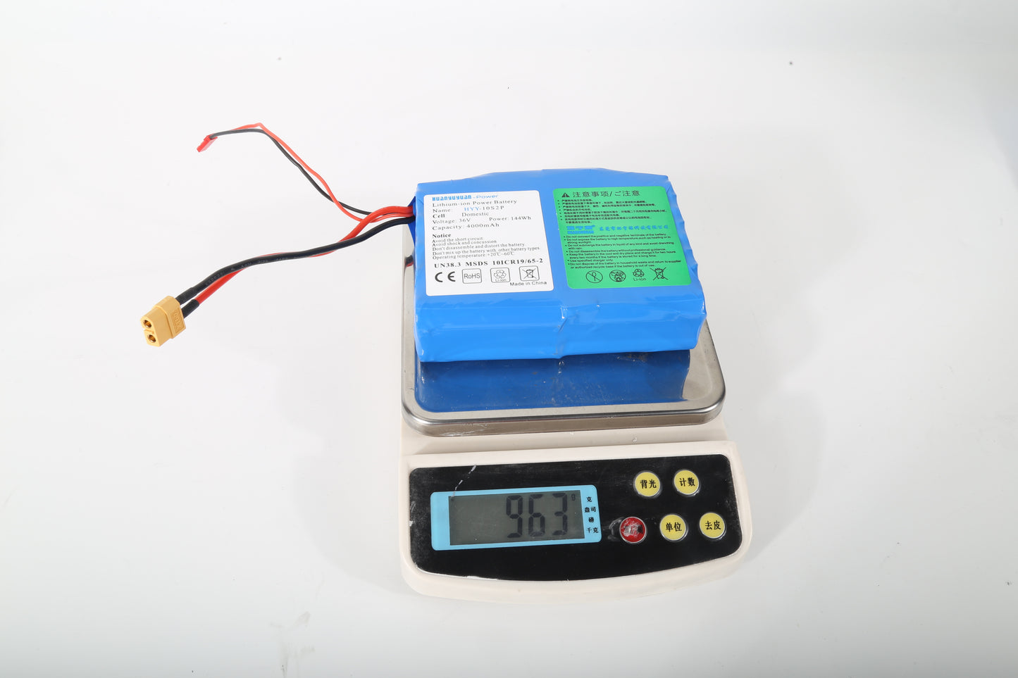 36V, 4000mAh--10S2P battery--1pcs