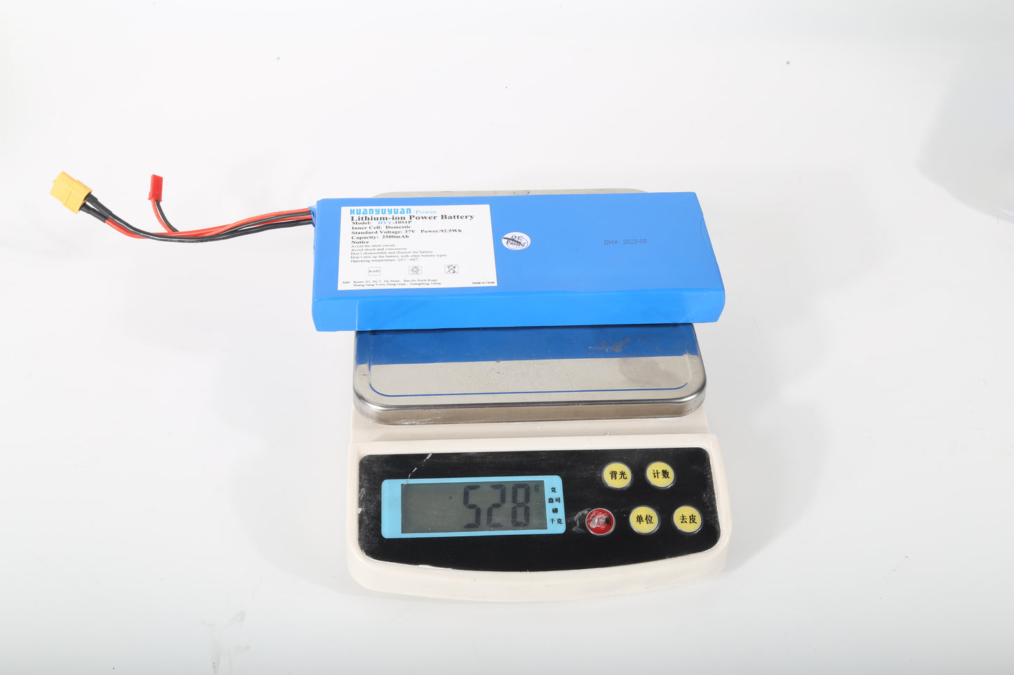 37V,2500mAh(NO.2)-10S1P battery--1pcs