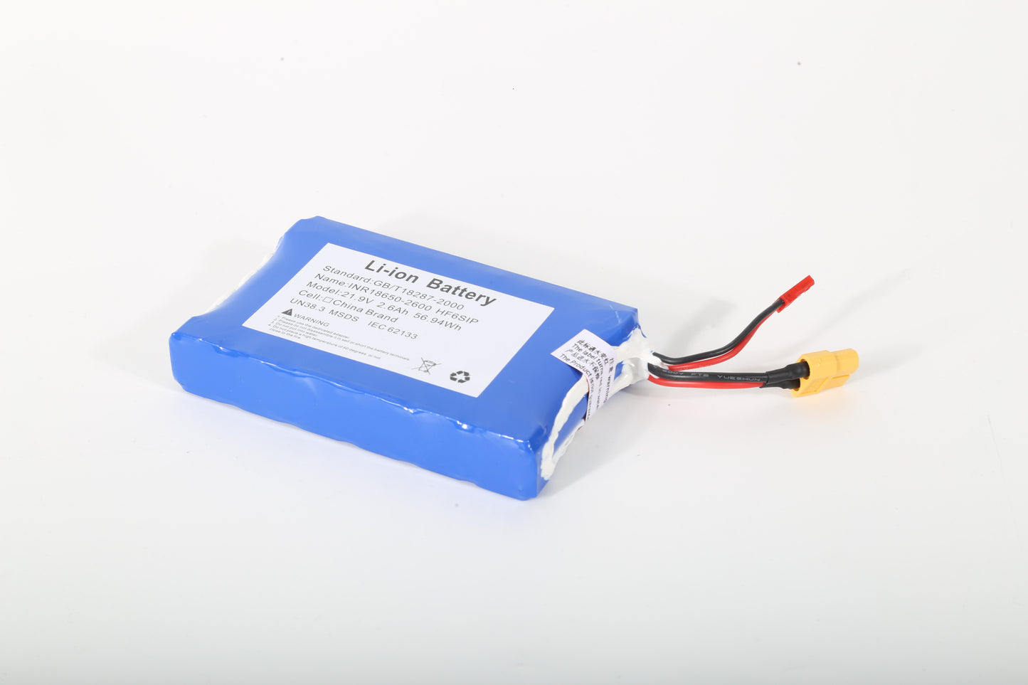 21.9V, 2600mAh-6S1P battery--1pcs